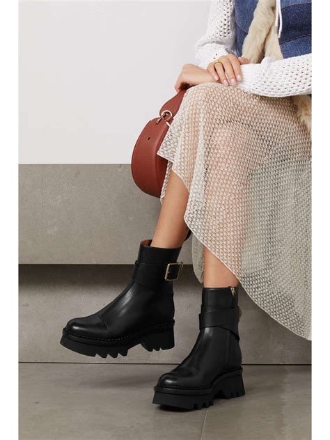 chloe booties red|chloe short boots.